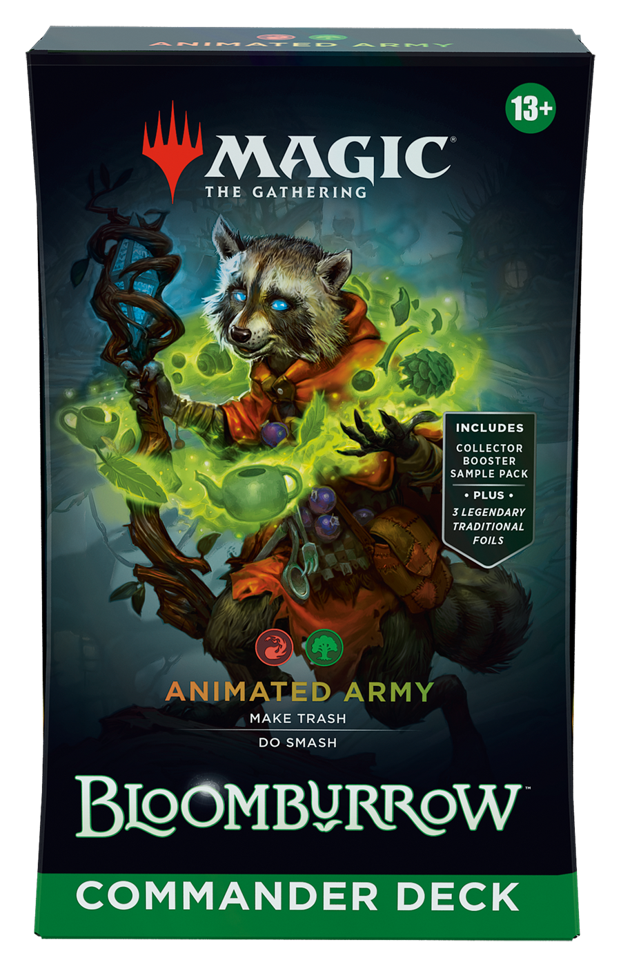 Magic The Gathering Bloomburrow Commander Deck - Animated Army