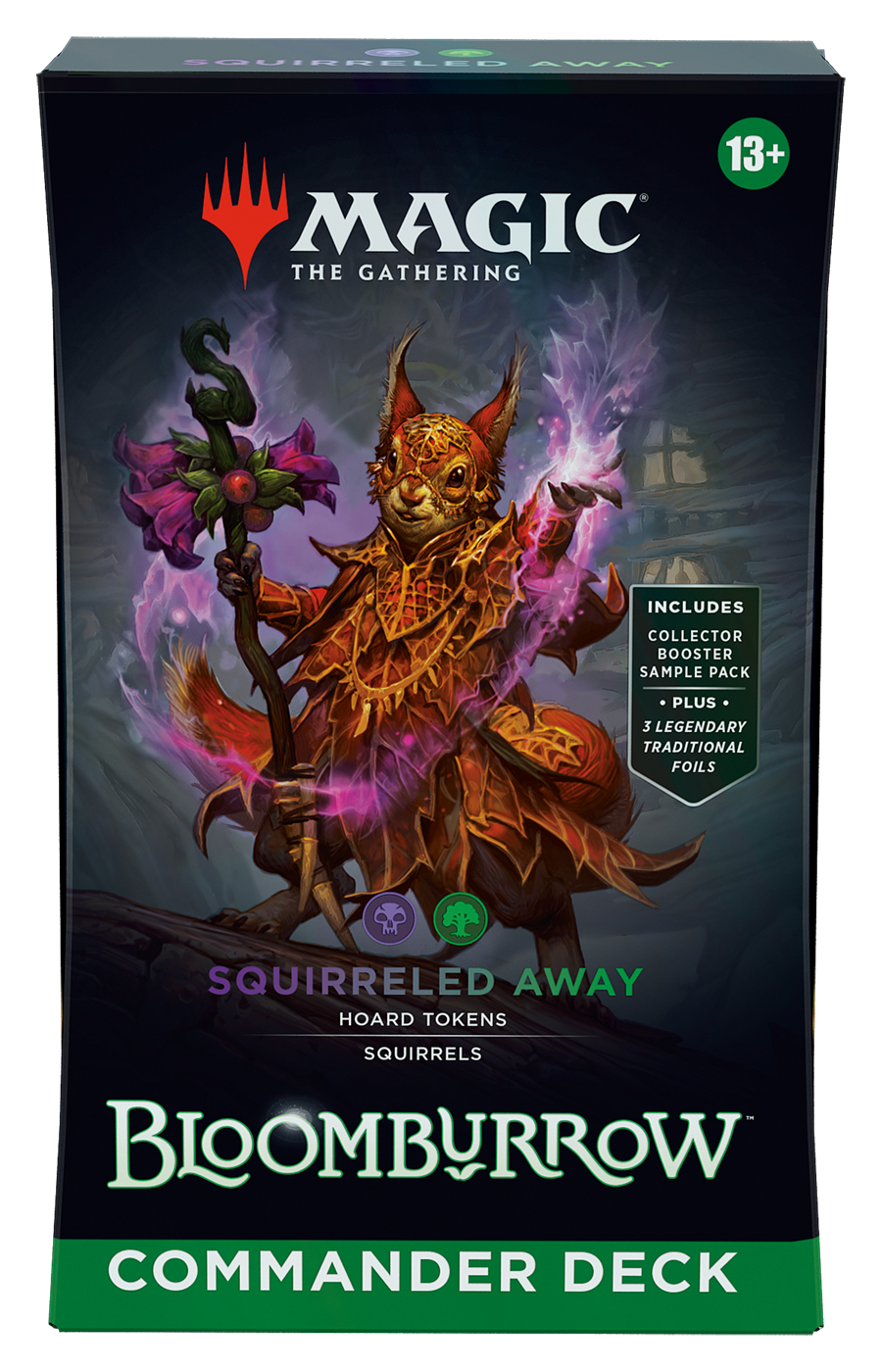 Magic The Gathering Bloomburrow Commander Deck - Squirreled Away