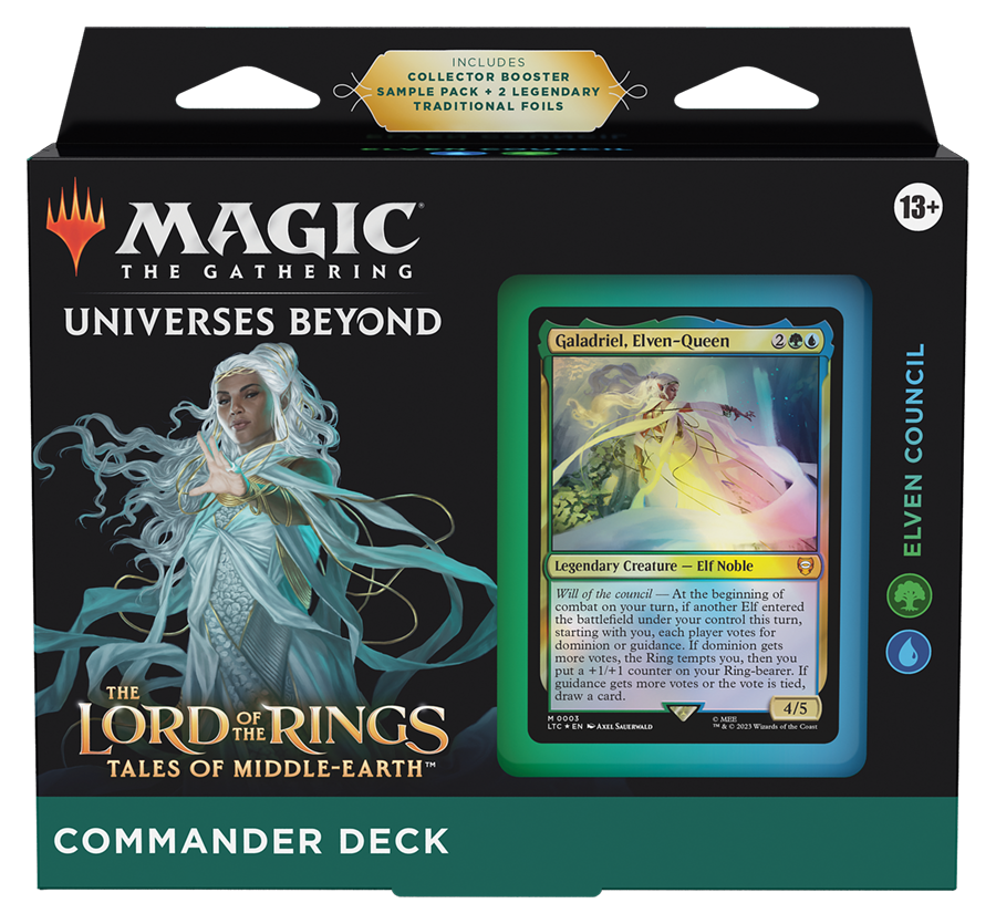 Magic The Gathering The Lord of the Rings: Tales of Middle-earth Commander Deck - Elven Council