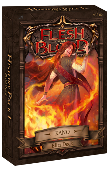 Flesh and Blood Blitz Deck - Kano - History Pack Vol. 1
