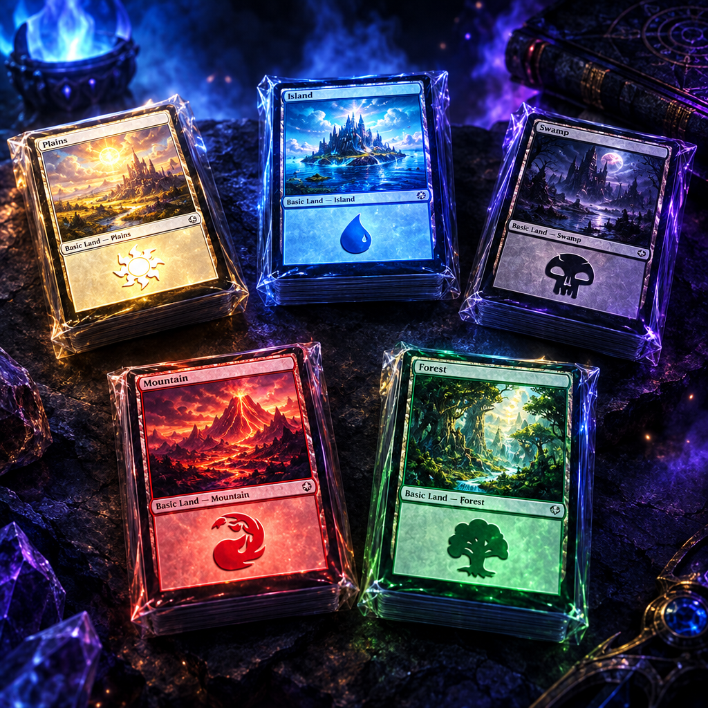 MTG Basic Land Pack | 50 Cards — Choose Your Land Type