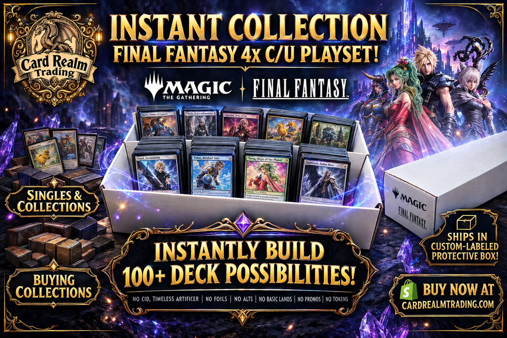 FINAL FANTASY Playset Banner - Dark Theme