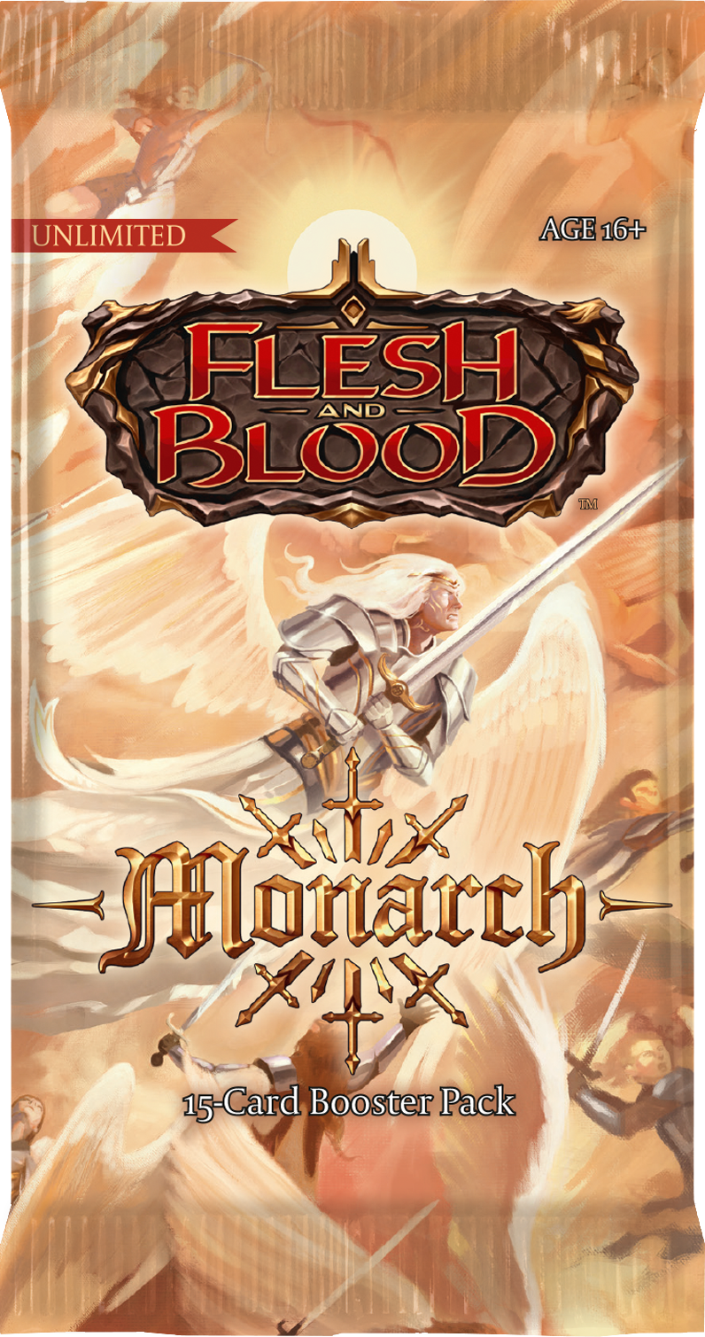 Flesh and Blood Monarch Booster Pack (Unlimited Edition)