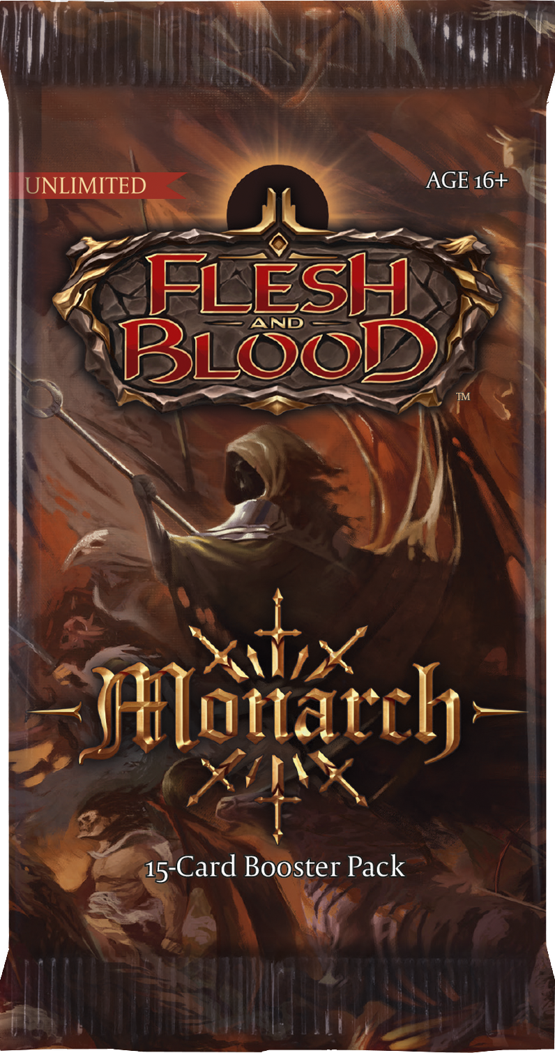 Flesh and Blood Monarch Booster Pack (Unlimited Edition)