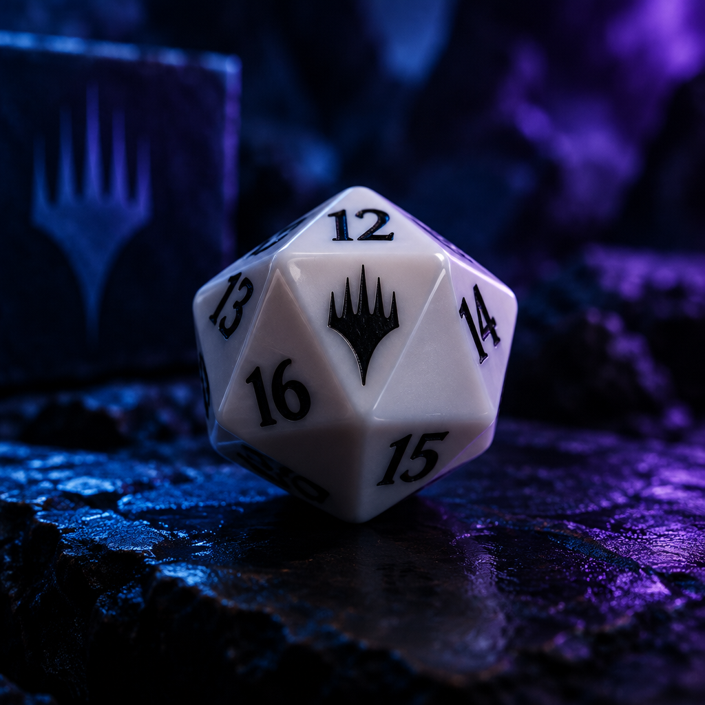 MTG 22mm Spindown Life Counter D20 Dice