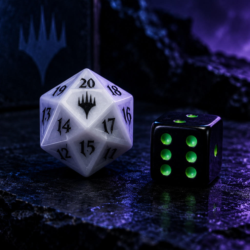 MTG 22mm Spindown Life Counter D20 Dice