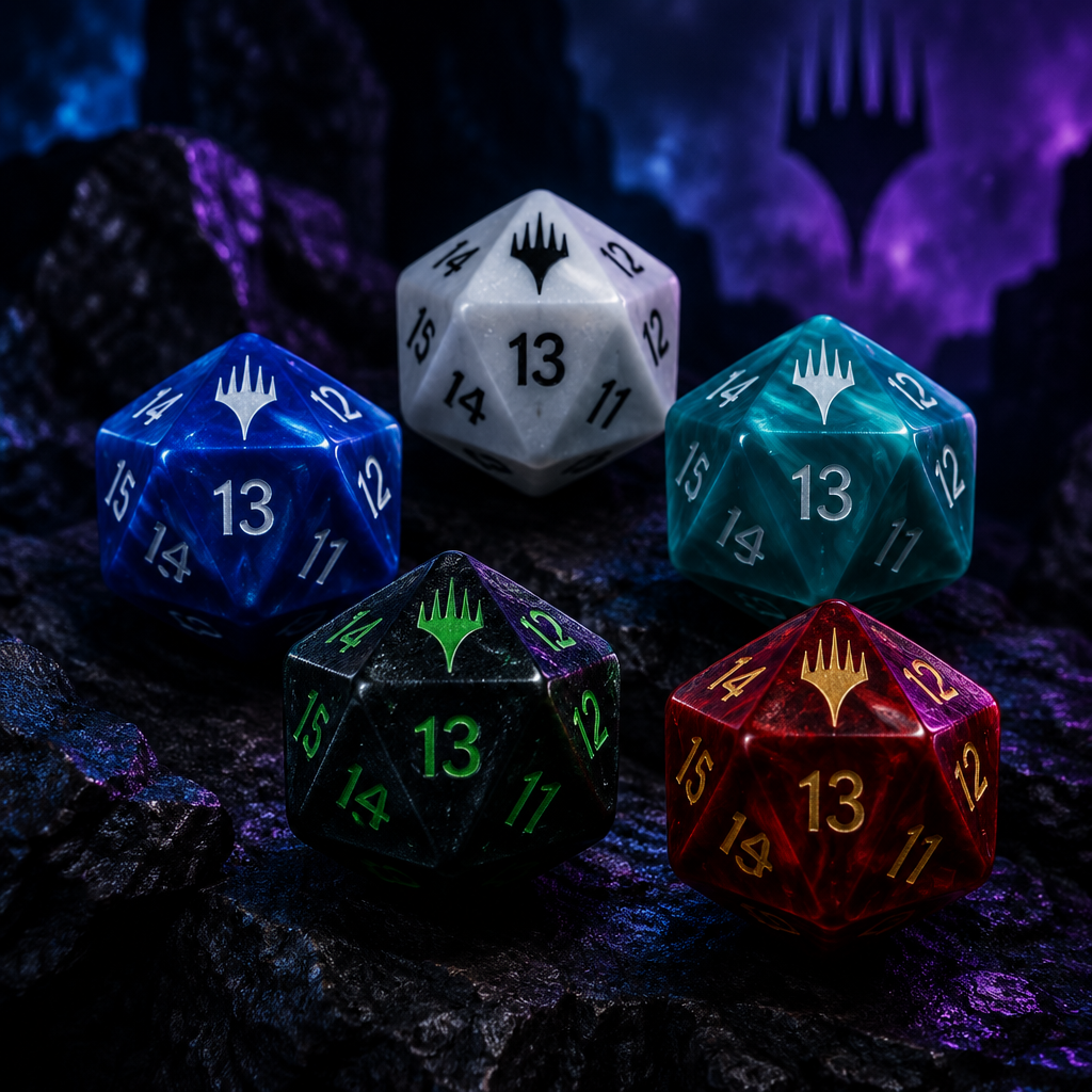 MTG 22mm Spindown Life Counter D20 Dice