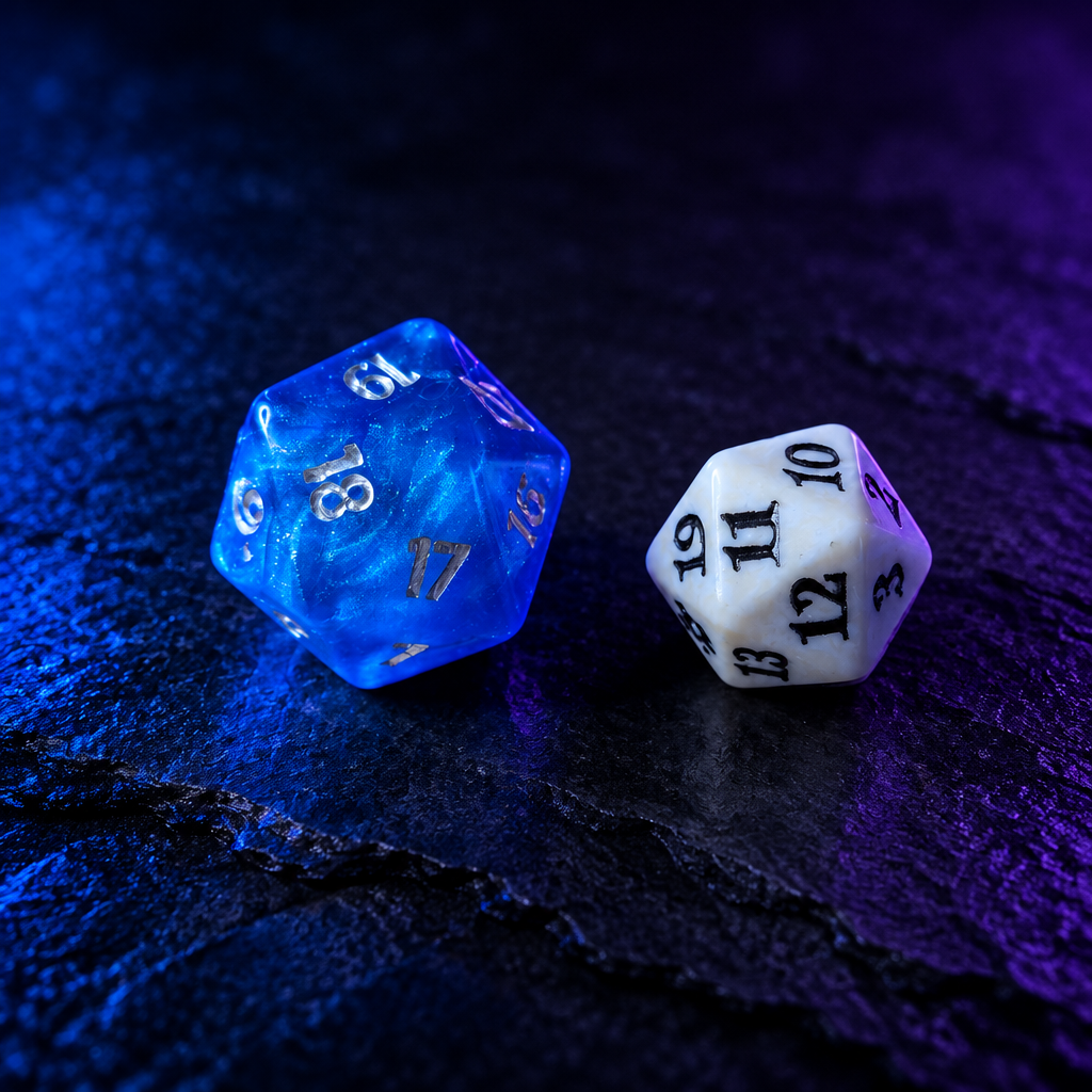 MTG Oversized 27mm Spindown Life Counter D20 Dice